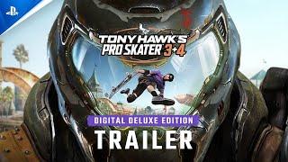 Tony Hawk's Pro Skater 3 + 4 - Digital Deluxe Edition Trailer | PS5 & PS4 Games