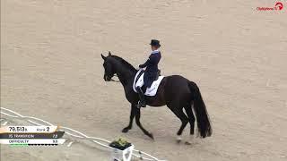 Therese Nilshagen mit Dante Weltino OLD - Grand Prix Kür Aachen 2019