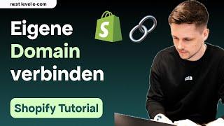 Eigene Domain mit Shopify verbinden 2024 | Shopify Tutorial