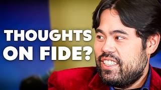 Hikaru Nakamura Opens Up On His Relationship With FIDE and Freestyle Chess | FULL INTERVIEW