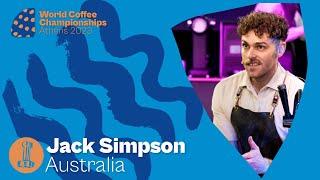 Jack Simpson, Australia — 2023 World Barista Championship: Finals