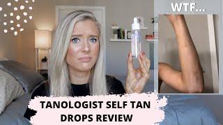 Tanologist Face + Body Self Tan Drops Review, Demo, Before & Afters- How to Apply Self Tanning Drops