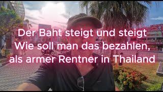 Panik bei Rentnern in Thailand, der Baht steigt. Knapp unter 36 alles wird teuer. 