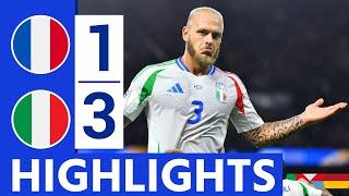 🟢 France vs Itlay (1-3) | All Goals & Extended Highlights || UEFA Nations League 2024