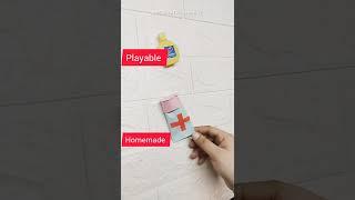 Playable V's Homemade Doctors Toy Set  #shorts #satisfying #trending #viral