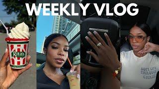 WEEKLY VLOG: REALITY OF A TRAVEL DENTAL HYGIENIST, PREPPING TO SEE HIM, GIRLS TIME+ GOOD EATS