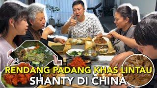 MASAK NASI RENDANG PADANG KHAS LINTAU UNTUK KELUARGA CHINA YANG TERCINTA, LANGSUNG GAGAL DIET ‼️