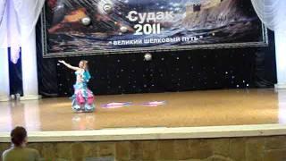 Ekaterina Romanova - bellydance fusion .(Sudak 2011)