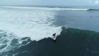 Surfing Medewi Beach BALI 11:00 24Aug.2019