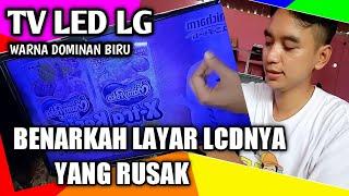 TV LED LG Gambar Dominan Warna Biru