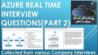 Azure interview Questions and Answers - Part 2