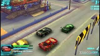 Cars 2 The Video Game Lewis Hamliton In PSP Version