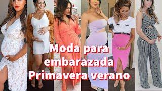 moda para embarazada primavera verano 2022/ropa de maternidad