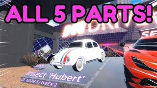 5 PARTS Locations In Drive World Insect 'Hubert' Weekly Quests!! (Season 3 Week 2)