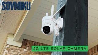 Sovmiku CQ3 4G LTE Outdoor Security Camera – No Wi-Fi Needed!