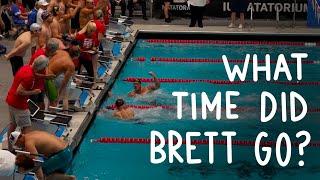 Brett Hawke’s First 50 Free in 18 Years