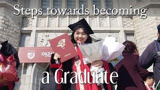  Steps towards becoming a graduate: GRADUATION VLOG | TOP honours, Grad Project, photoshoots 