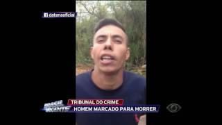 HOMEM ESCAPA DO TRIBUNAL DO CRIME | BRASIL URGENTE