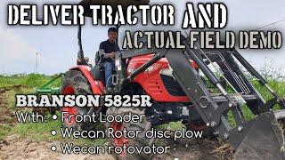 BRANSON 5825R TRACTOR | 55 HORSE POWER | FIELD OPERATION