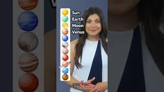 Planet Names in English | Solar System Vocabulary