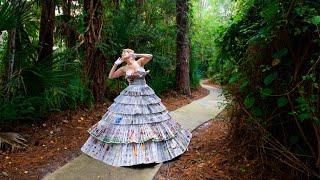 DIY Newspaper Dress!!! Creative ideas amazing results! Fashion/Photography 時尚/攝影