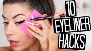 10 TIPS & HOW TO AVOID COMMON MISTAKES WHEN APPLYING EYELINER! SIMPLE TUTORIAL