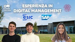 Da H-FARM College a Barcellona  | L’esperienza di Chiara nel corso di Digital Management