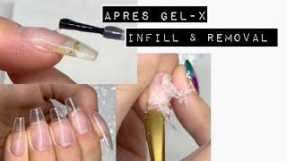 INFILL+REMOVALAPRES | GEL-X NAIL EXTENSION | ISABELMAYNAILS