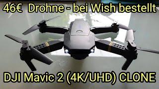 China Drohne für 46€ - DJI Mavic 2 Clone von Wish - 4K/UHD - Version -- Eachine E58