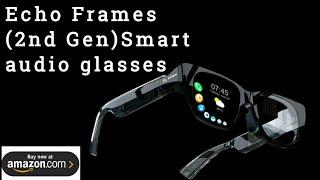 Echo Frames (2nd Gen) | Smart audio glasses with Alexa | Classic Black