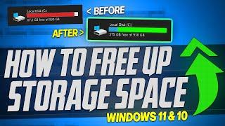  How to FREE Up More than 30GB+ Of Disk Space in Windows 11 & 10!