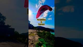 Paragliding in Thailand #shorts #travel #paragliding #thailand #beach #kohlarn #pattaya #adventure