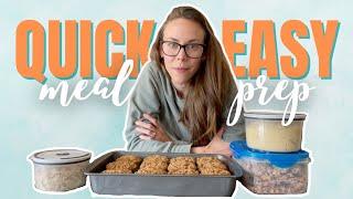 I REALLY NEED TO MEAL PREP! 1 hour quick & easy breakfast meal prep