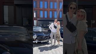 ОЛЯ ПОКАЗАЛА ИХ НОВЫЙ АВТОМОБИЛЬ  КАК ВАМ? #mercedesbenz #mercedessl