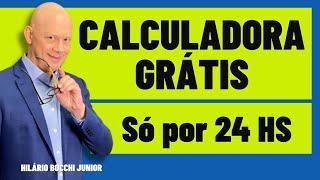 CALCULADORA COMPLETA DE APOSENTADORIA GRÁTIS POR APENAS 24 HORAS. INSCREVA-SE