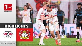 Late Goal Saves The Draw! | RB Leipzig - Bayer 04 Leverkusen 2-2 | Highlights | MD 19 – Bundesliga