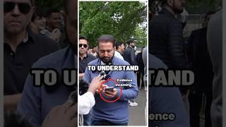 Christian Gets Scared When Muslim Did This | Abbas | Speakers Corner