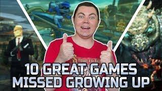 Top 10 Great Games I Missed Growing Up - Square Eyed Jak