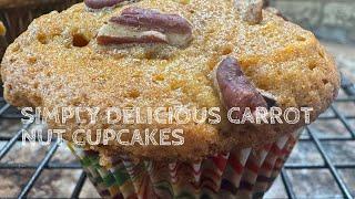 Simply Delicious Carrot Nut Cupcakes