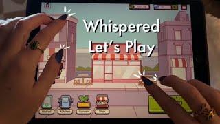 ASMR Whispered Let’s Play! Good Pizza, Great Pizza & Screen Taps