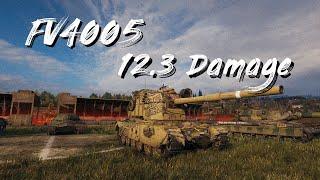 World of Tanks || FV4005 ENSK || 12.3K Damage  Gameplay