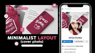 minimalist layout tutorial (COVER PHOTO) || RPW tutorials