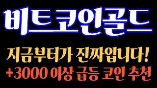 #비트코인골드 (긴급대응) 지금부터가 진짜입니다! +3000% 이상 급등 코인 추천! #비트코인골드대응 #비트코인골드전망 #비트코인골드분석