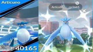 Finally I GotShiny Articuno Raid in #pokemongo