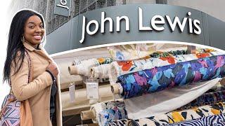 Fabric Shopping at John Lewis Haberdashery Oxford Street London