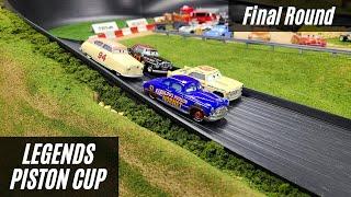 Doc Hudson Races for another Piston Cup Title | Legends Piston Cup Final