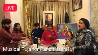 Musical Puja for Pandit Jasraj Ji