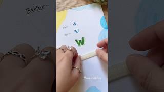 Which W do you like best? Comment below! #shorts #lettering