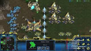 원빈님과 겜중인데 우리편죽고 2:3 해볼게요 ㅋㅋ Leto 스타팀플 헌터 Hunter TeamPlay StarCraft