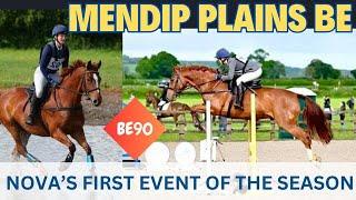 BOTH HORSES GO EVENTING | Mendip Plains BE 90 & 100